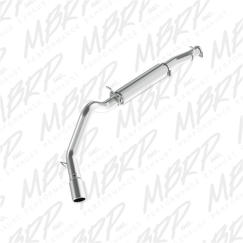 MBRP 04-07 Ford 6.0L E-250/350 Van 4in Cat Back Single Side Exit Alum Exhaust-tuningsupply.com