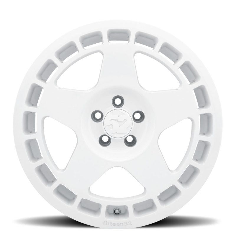 fifteen52 Turbomac 18x8.5 5x108 42mm ET 63.4mm Center Bore Rally White Wheel-tuningsupply.com