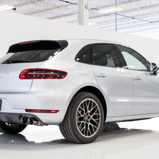 AWE Tuning Porsche Macan Track Edition Exhaust System - Diamond Black 102mm Tips-tuningsupply.com