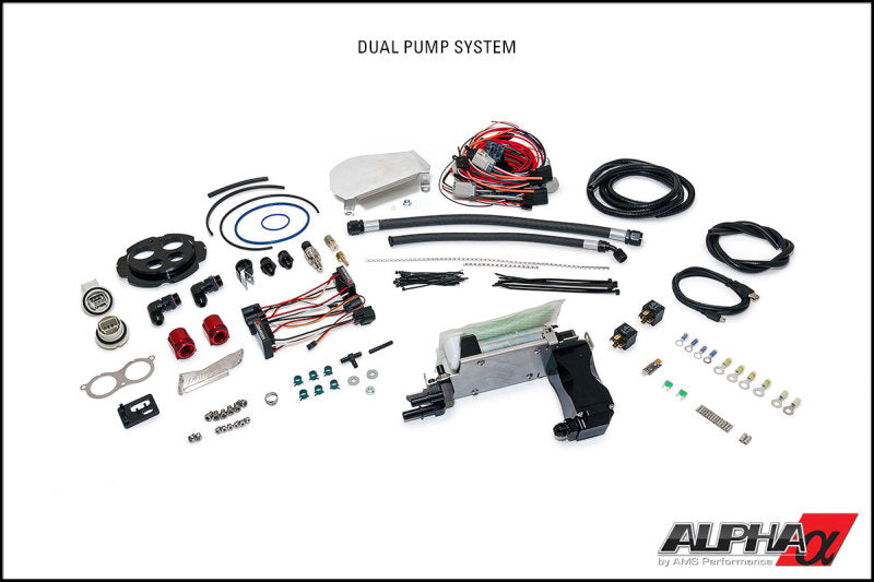 AMS Performance 2009+ Nissan GT-R R35 Omega Fuel System - Dual Pumps-tuningsupply.com