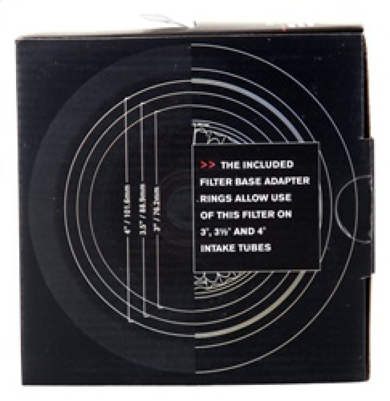 

Spectre 8136 - SPE8136 - Spectre Adjustable Conical Air Filter 5-1/2in. Tall (Fits 3in. / 3-1/2in. / 4in. Tubes) - Blue - Shipped in Europe - Tuningsupply.com
