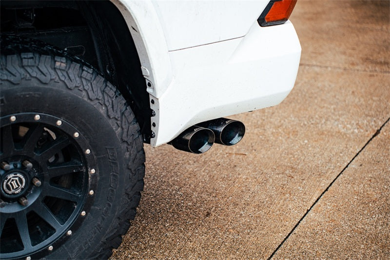 

CORSA Performance 21245BLK - COR21245BLK - Corsa 22-25 Toyota Tundra 4WD 3in Sport Cat-Back Side Exit Exhaust System w/ Twin 4in Black PVD Tips - Shipped in Europe - Tuningsupply.com
