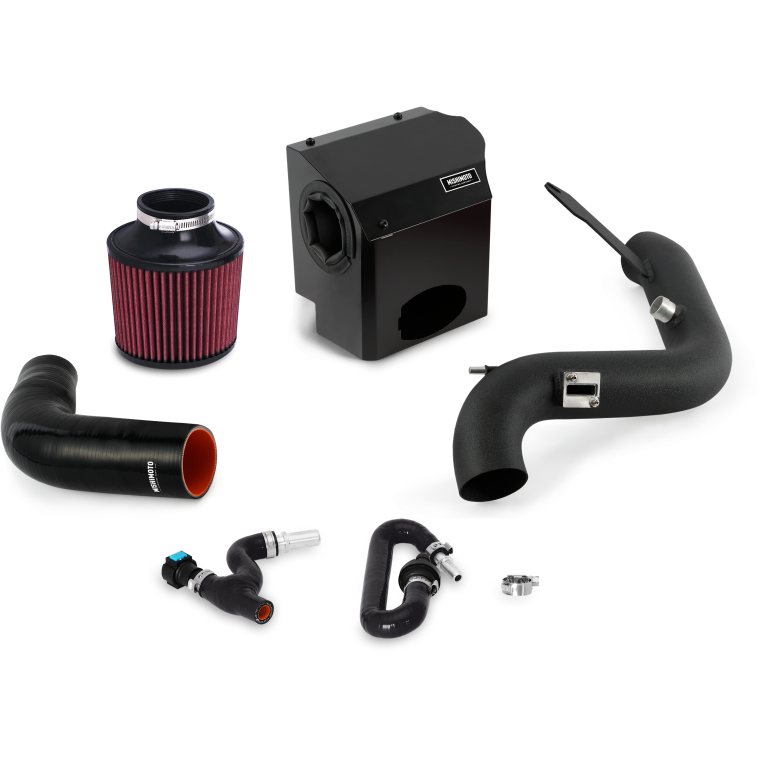 Mishimoto 2016 Ford Fiesta ST 1.6L Performance Air Intake Kit - Wrinkle Black-tuningsupply.com