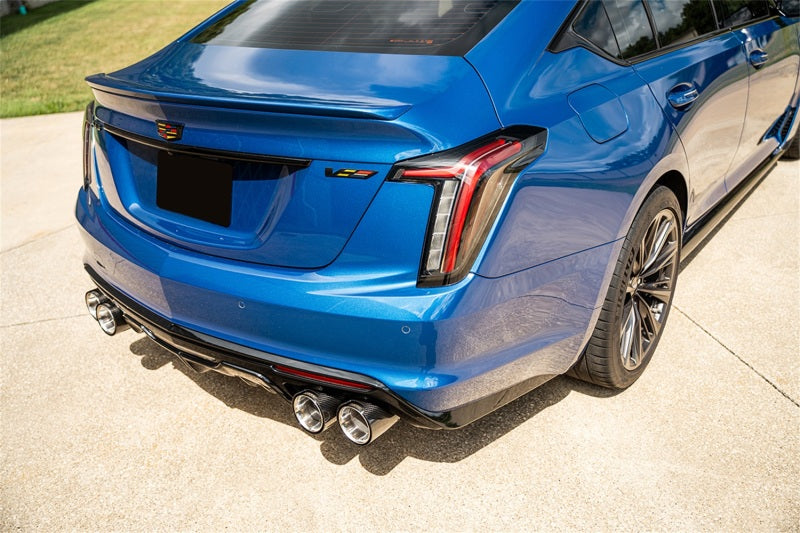 
  

CORSA Performance 21320CF - COR21320CF - Corsa 2022-25 Cadillac CT5 V Blackwing 3in. Cat-Back w/ Act. Exh. - Dbl X-Pipe - Twin 4.5in. CF Tips - Shipped in Europe - Tuningsupply.com

