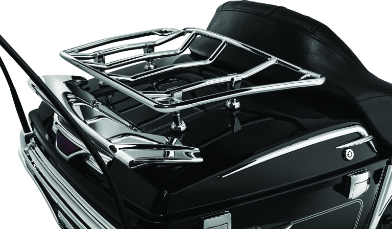 Kuryakyn Multi-Rack Adjustable Trunk Luggage Rack Chrome-tuningsupply.com