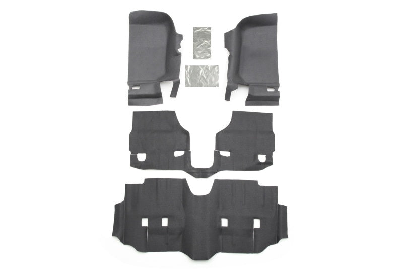 
  

BedRug  - BEDBTJK07F4 - BedRug 07-16 Jeep JK Unlimited 4Dr Front 4pc BedTred Floor Kit (Incl Heat Shields) - Shipped in Europe - Tuningsupply.com


