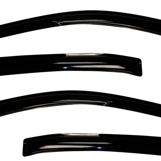 AVS 10-18 Ford Taurus Ventvisor Outside Mount Window Deflectors 4pc - Smoke-tuningsupply.com