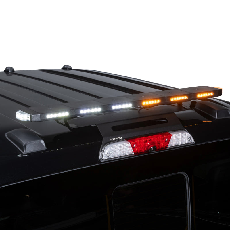 

Putco 950236 - PUT950236 - Putco 36In Universal 36In Tri Color Hornet Light (Amber/Blue/White) - LED Stealth Rooftop Strobe Bar - Shipped in Europe - Tuningsupply.com
