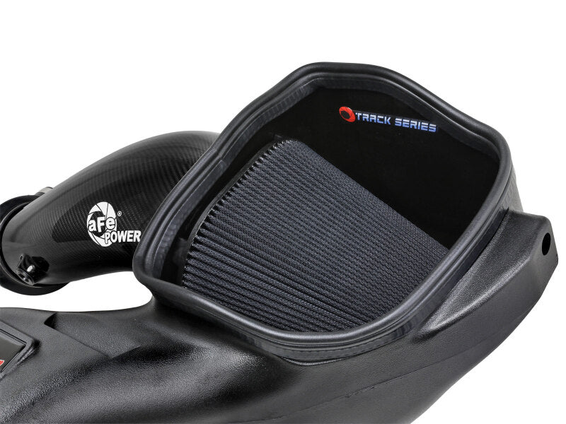 aFe 23-24 Ford F150 Raptor R V8 5.2L Supercharged Track Series Air Intake w/ Black PDS Filter-tuningsupply.com