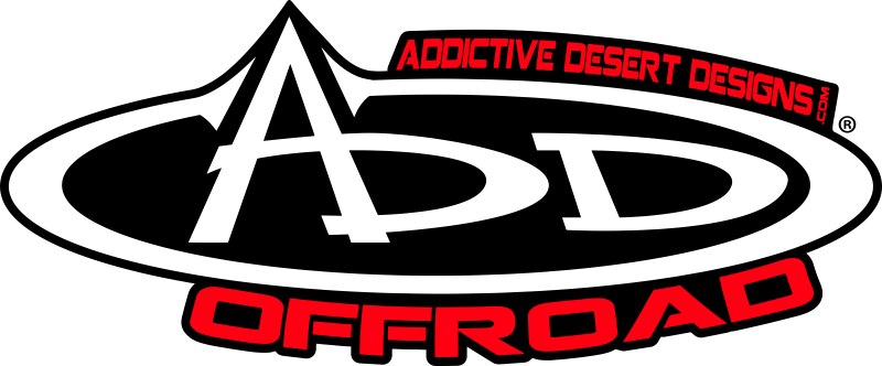 Addictive Desert Designs 1-5/16in Winch Fairlead Plate w/ Recessed Round End Hook - Black-tuningsupply.com