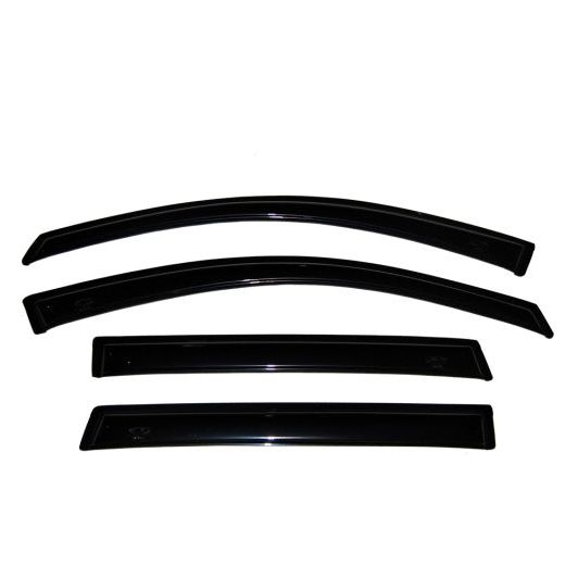 AVS 94-97 Honda Accord Ventvisor Outside Mount Window Deflectors 4pc - Smoke-tuningsupply.com