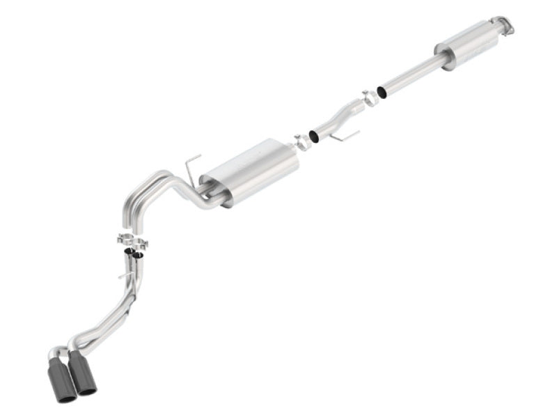 

Borla 140617BC - BOR140617BC - Borla 15-17 Ford F-150 2.7/3.5L V6 / 5.0 V8 2/4WD Black Chrome Angle-Cut Side Exit Catback Exhaust - Shipped in Europe - Tuningsupply.com
