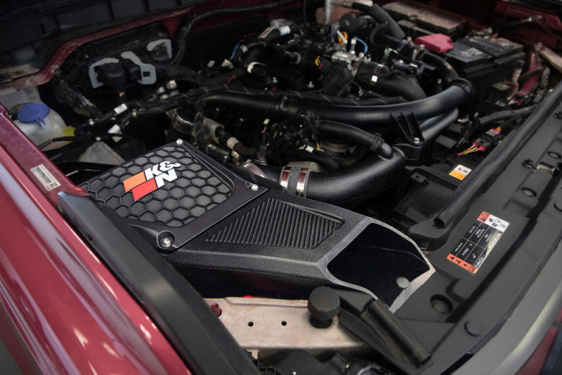 

K&N Engineering 30-2619 - KNN30-2619 - K&N 21-23 Ford Bronco 2.7L V6 F/I DRYFLOW Performance Air Intake System - Shipped in Europe - Tuningsupply.com
