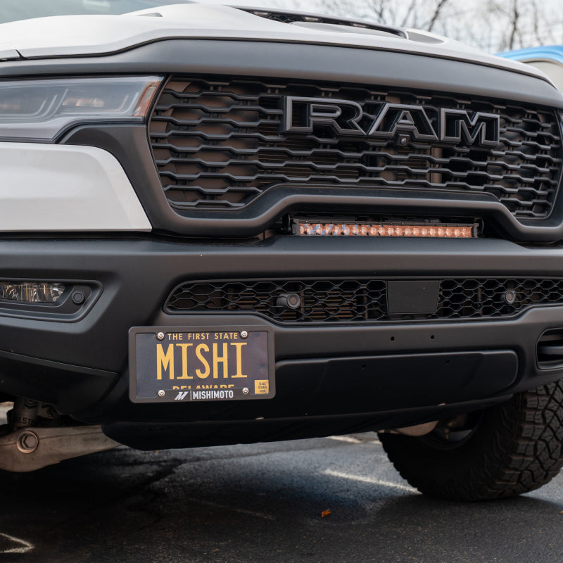 

Mishimoto MMLP-RAM-25 - MISMMLP-RAM-25 - Mishimoto 2025+ Dodge RAM 1500 License Plate Relocation Kit - Shipped in Europe - Tuningsupply.com
