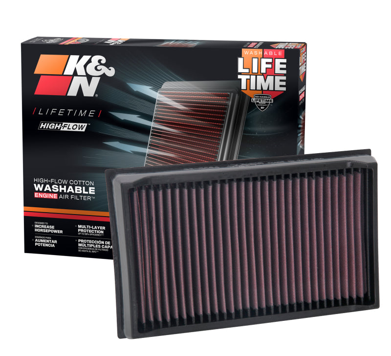 

K&N Engineering 33-5084 - KNN33-5084 - K&N 2019 Volkswagen Jetta 1.4L F/I Replacement Panel Air Filter - Shipped in Europe - Tuningsupply.com
