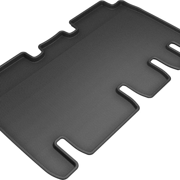 3D MAXpider 2016-2020 Tesla Model X Kagu 2nd Row Floormats - Black-tuningsupply.com