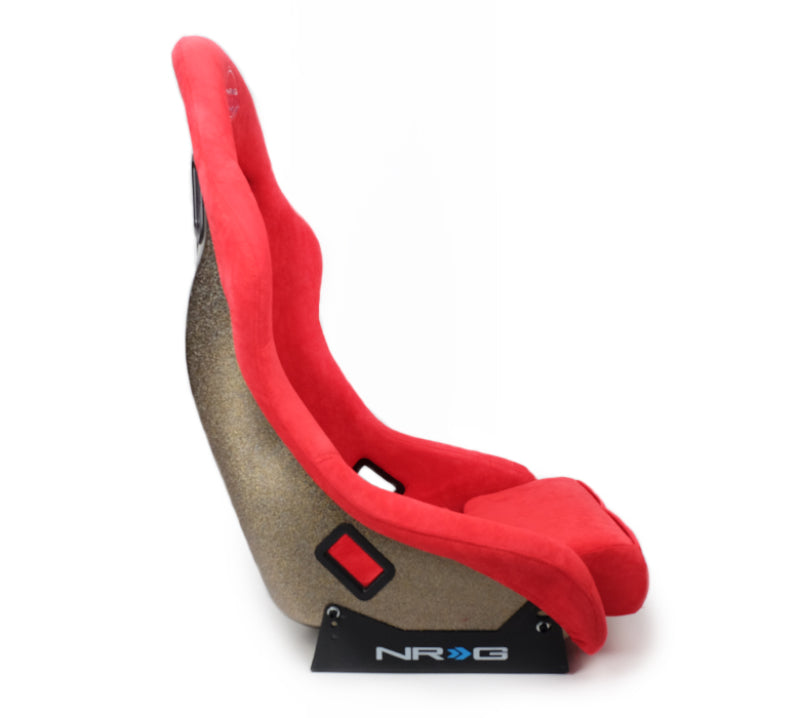 

NRG  - NRGFRP-303RD-ULTRA - NRG FRP Bucket Seat ULTRA Edition - Medium (Red Alcantara/Pearlized Back) - Shipped in Europe - Tuningsupply.com
