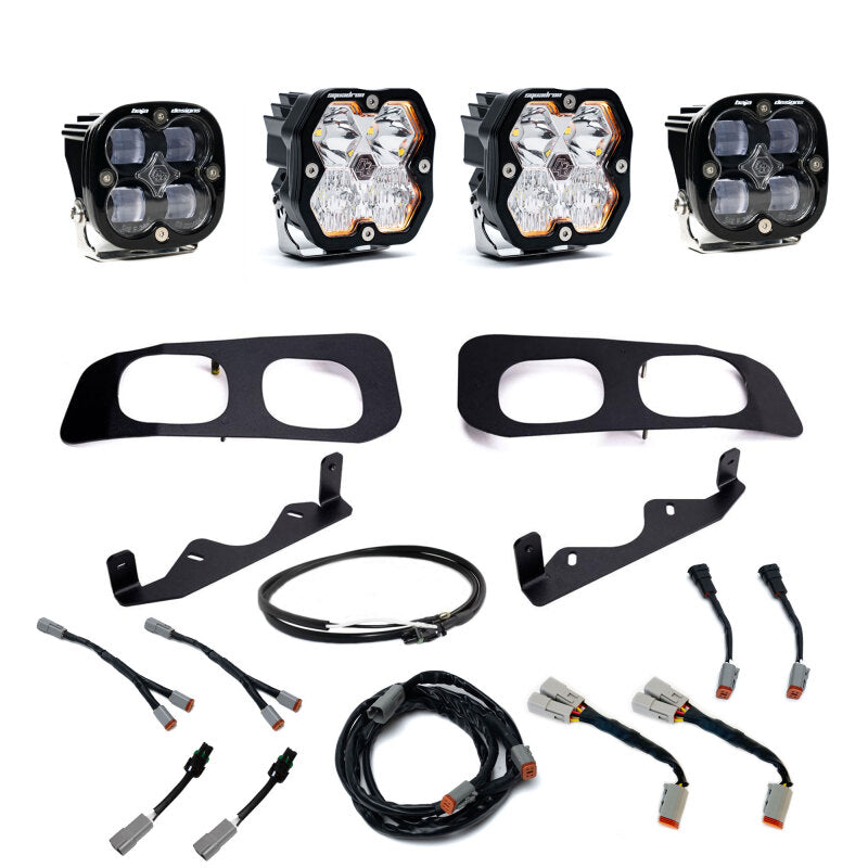 

Baja Designs 440031UP - BAJ440031UP - Baja Designs 23-25 Ford SD Squadron Sport/SAE 2.0 Dual Fog Pocket Kit Upfitter (SAE Fog) - Clear - Shipped in Europe - Tuningsupply.com
