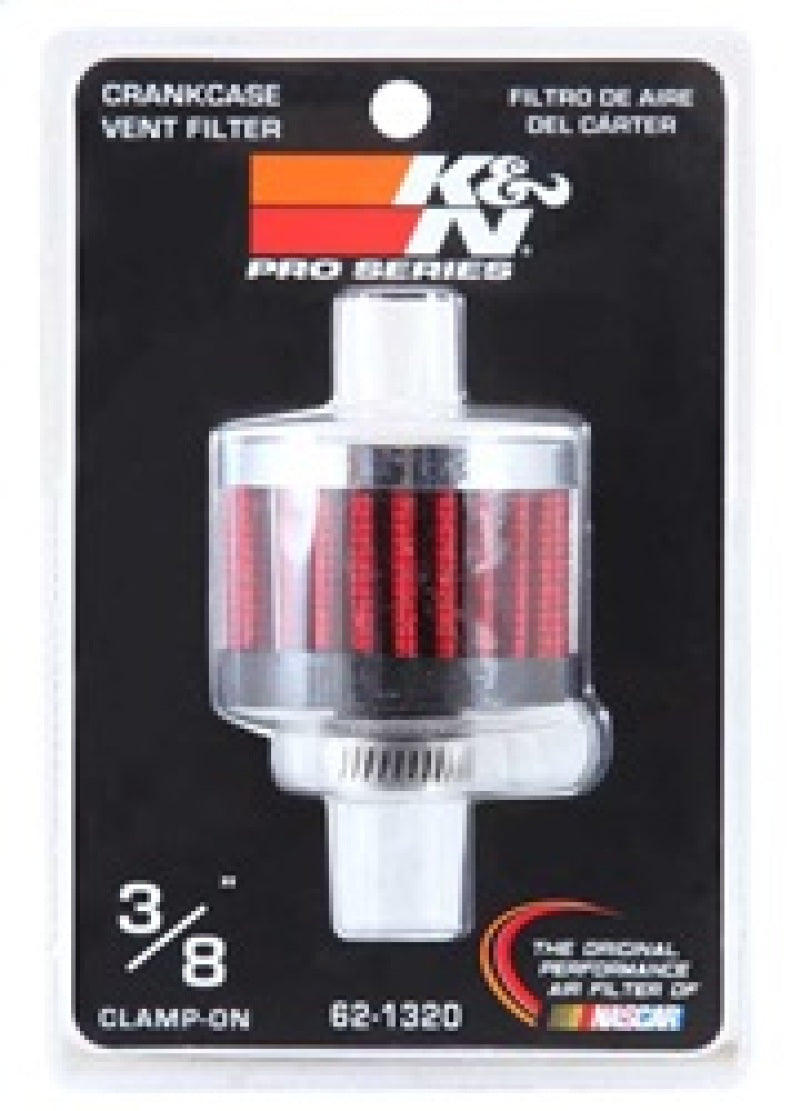 

K&N Engineering 62-1320 - KNN62-1320 - K&N Clamp On Rubber Base Crankcase Vent Filter 0.375in Flange ID x 2in OD x 1.5in Height - Shipped in Europe - Tuningsupply.com

