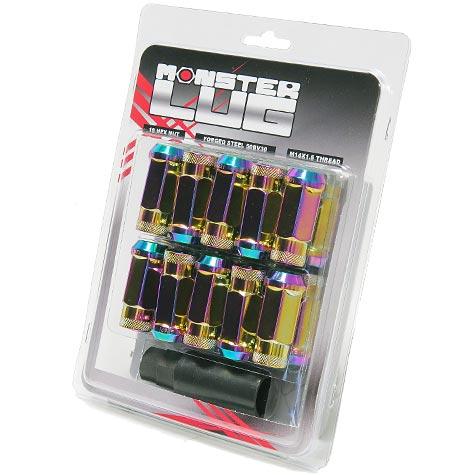 
  

Wheel Mate 33006N - WHM33006N - Wheel Mate Monster Open End Lug Nut Set of 20 - Chrome Neon 14x1.50 - Shipped in Europe - Tuningsupply.com

