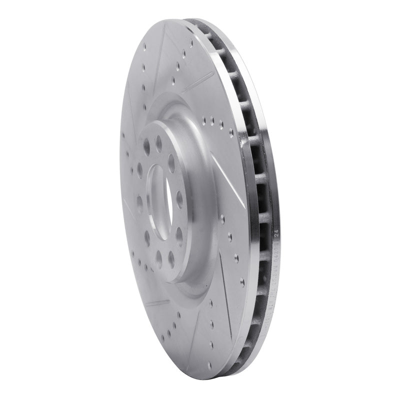 

R1 Concepts 631-16012L - RNC631-16012L - R1 2017-2025 Alfa Romeo Stelvio Front Left Drilled & Slotted Silver Brake Rotor - Shipped in Europe - Tuningsupply.com
