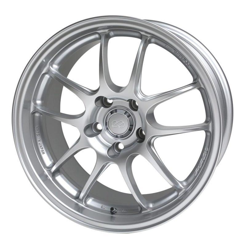 Enkei PF01 16x7 4x100 43mm Offset Silver Wheel Honda & Acura 4-Lug-tuningsupply.com