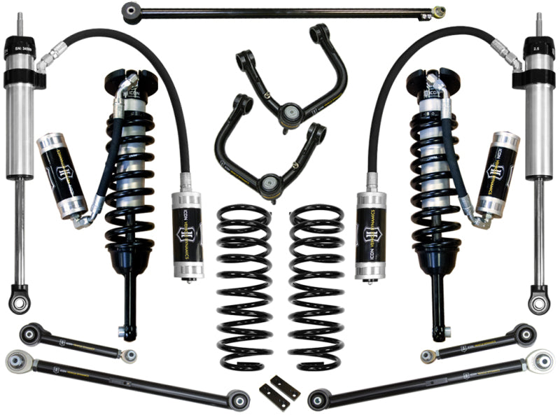 
  

ICON  - ICOK53056T - ICON 03-09 Toyota 4Runner/FJ 0-3.5in Stage 6 Suspension System w/Tubular Uca - Shipped in Europe - Tuningsupply.com

