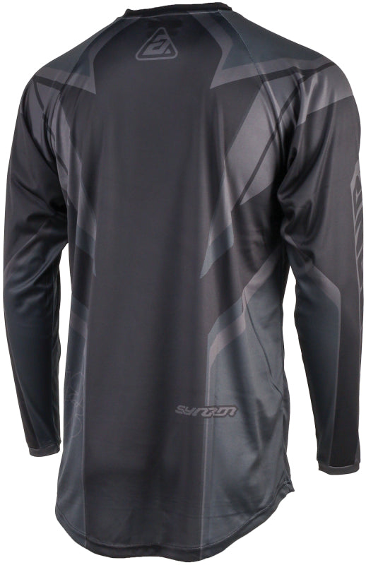 Answer 25 Syncron Envenom Jersey Black/Grey - 2XL-tuningsupply.com