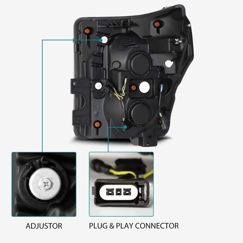 

AlphaRex 880140 - ARX880140 - AlphaRex 11-16 Ford F-250 SD PRO-Series Projector Headlights Plank Style Alpha Black w/Seq Signal - Shipped in Europe - Tuningsupply.com
