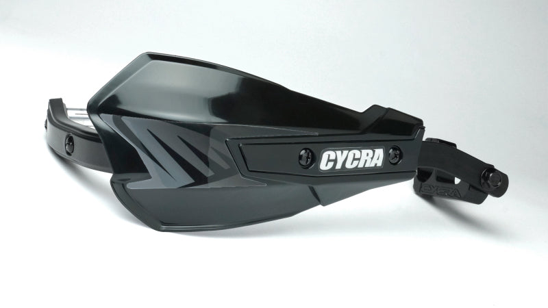 Cycra Vortex Hand Guard/w Universal U-Clamps- Black-tuningsupply.com