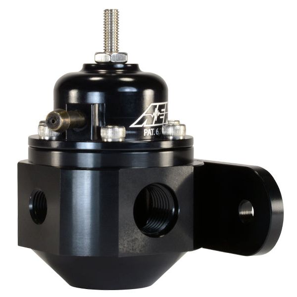 AEM Universal Black Adjustable Fuel Pressure Regulator-tuningsupply.com