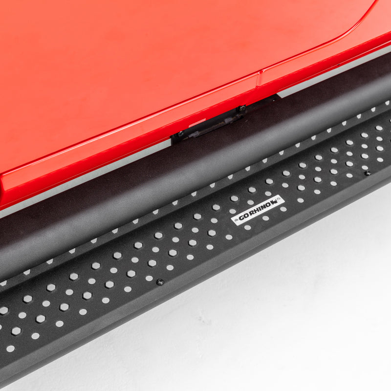 

Go Rhino D10073T - GORD10073T - Go Rhino Dominator Extreme D1 Side Steps - Tex Blk - 73in - Shipped in Europe - Tuningsupply.com
