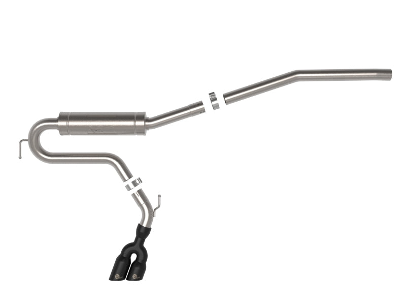 

aFe 49-33144-B - AFE49-33144-B - aFe Rebel Series 2.5in 409 SS Cat-Back Exhaust w/ Black Tip 2022 Ford Maverick - Shipped in Europe - Tuningsupply.com
