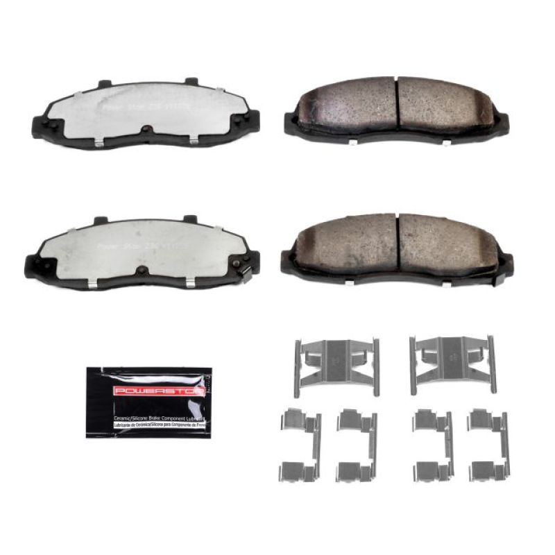 

PowerStop Z36-679 - PSBZ36-679 - Power Stop 97-03 Ford F-150 Front Z36 Truck & Tow Brake Pads w/Hardware - Shipped in Europe - Tuningsupply.com
