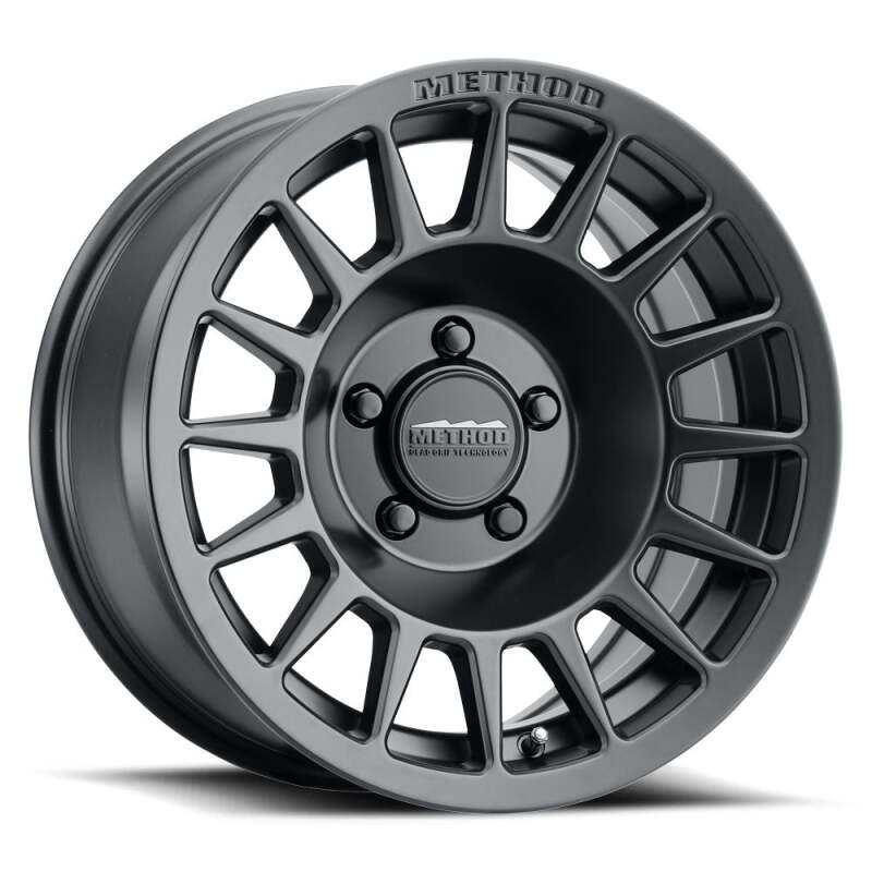 Method MR707 Bead Grip 17x8.5 25mm Offset 6x5.5 BP 106.25mm CB - Matte Black Wheel-tuningsupply.com