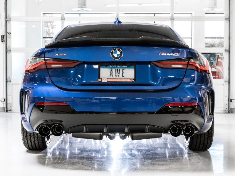 

AWE Tuning 3020-43085 - AWE3020-43085 - AWE Tuning 2019+ BMW M340i (G20) Track Edition Exhaust - Quad Diamond Black Tips - Shipped in Europe - Tuningsupply.com

