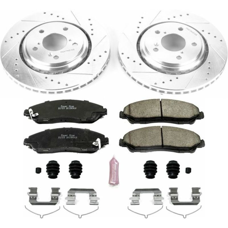 

PowerStop K7352 - PSBK7352 - Power Stop 17-19 Acura MDX Front Z23 Evolution Sport Brake Kit - Shipped in Europe - Tuningsupply.com
