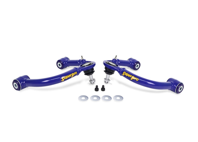 

Superpro TRC6471 - SPRTRC6471 - SuperPro 05-23 Toyota Tacoma 4WD Front Upper Fixed Offset Control Arm Set - Shipped in Europe - Tuningsupply.com
