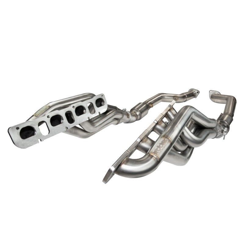 Kooks 12+ Jeep Grand Cherokee 6.4L 1-7/8in x 3in SS Longtube Headers w/Green Catted Connection Pipes-tuningsupply.com