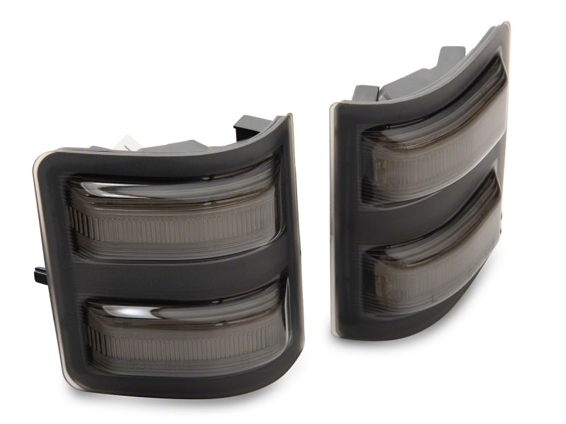 

Raxiom SD18248 - RAXSD18248 - Raxiom 11-16 Ford F-250/F-350 Super Duty Axial LED Switchback Side Mirror Marker Lamps- Smoked - Shipped in Europe - Tuningsupply.com
