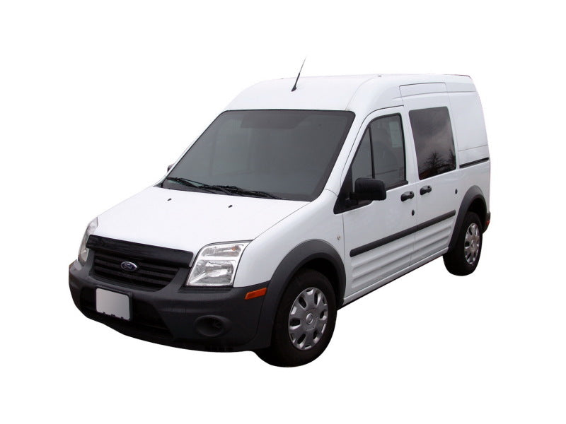 AVS 10-13 Ford Transit Connect Bugflector Medium Profile Hood Shield - Smoke-tuningsupply.com