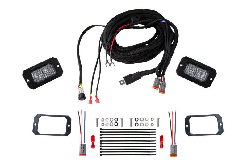 Diode Dynamics Stage Series Flush Mount Reverse Light Kit C2 Pro-tuningsupply.com