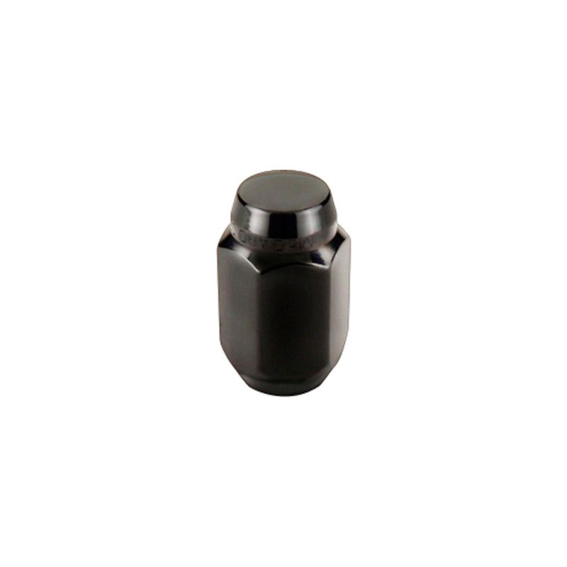 McGard Hex Lug Nut (Cone Seat) M12X1.5 / 13/16 Hex / 1.5in. Length (4-pack) - Black-tuningsupply.com