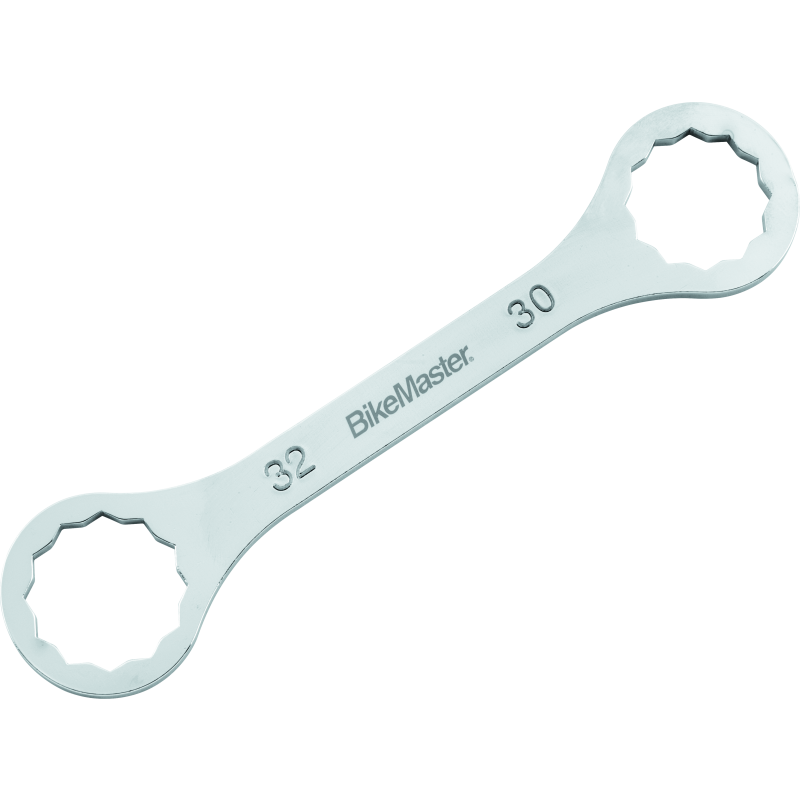 BikeMaster Steering Stem and Fork Cap Wrench - 30mm 12-pt x 32mm 12-pt-tuningsupply.com