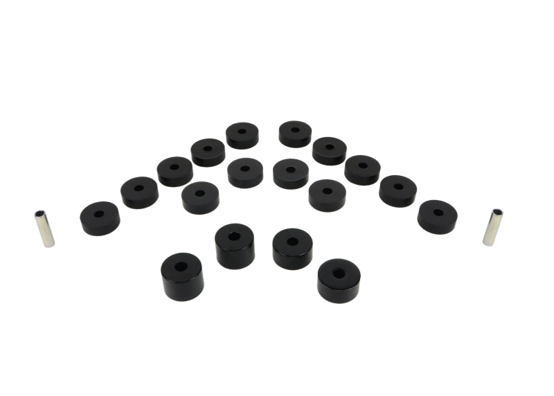 
  

Whiteline W93542 - WHLW93542 - Whiteline 1974-1975 Jeep CJ5 Body Mount Bushing Set - Shipped in Europe - Tuningsupply.com

