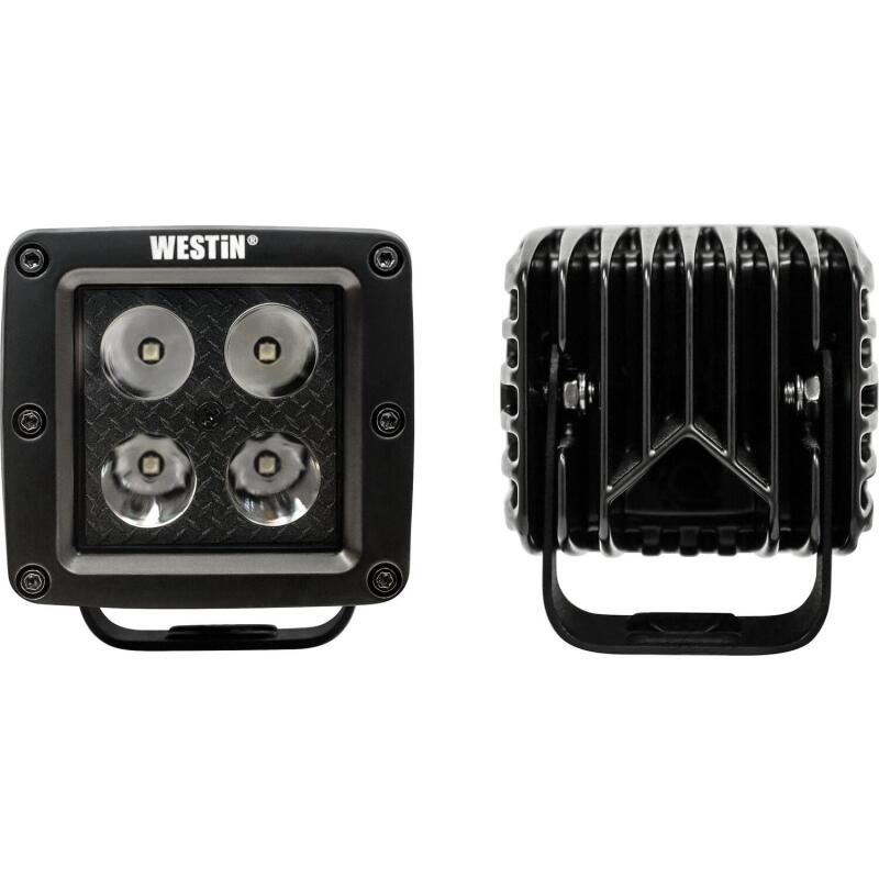 

Westin 09-12205A-PR - WES09-12205A-PR - Westin LED Auxiliary Light 3.2in x 3.0in Spot w/5W Cree - Black - Shipped in Europe - Tuningsupply.com
