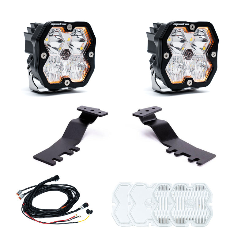 

Baja Designs 440009 - BAJ440009 - Baja Designs 2024+ Toyota Tacoma Squadron Sport 2.0 A-Pillar Kit (Driving/Combo) - Clear - Shipped in Europe - Tuningsupply.com
