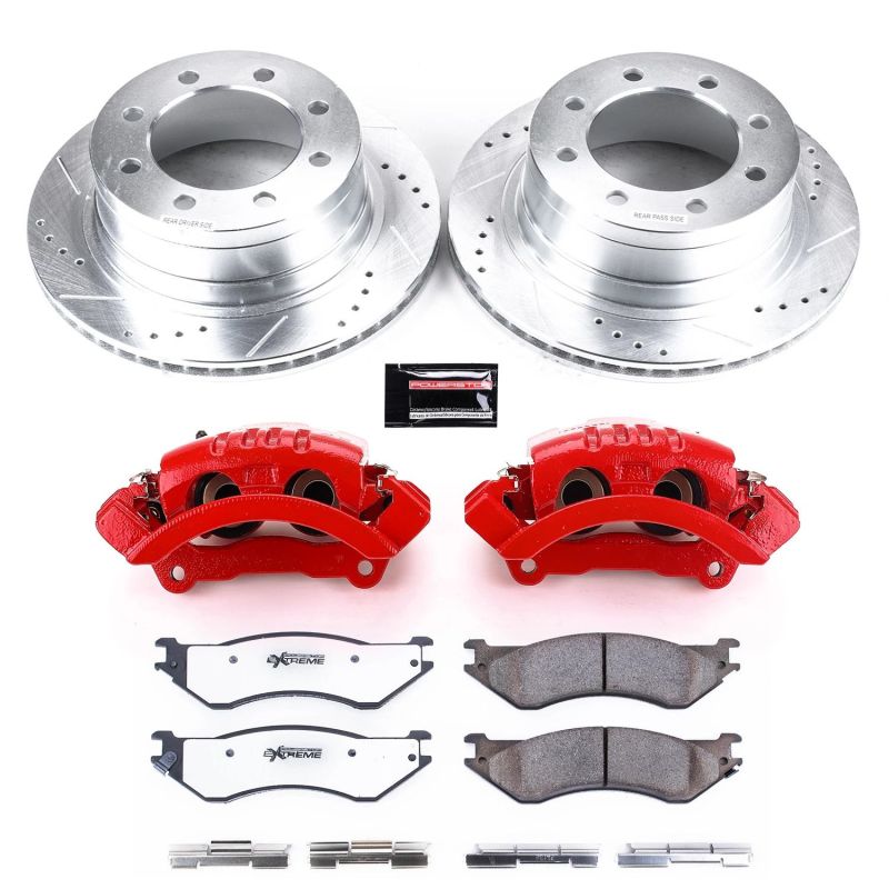 

PowerStop KC5490-36 - PSBKC5490-36 - Power Stop 03-08 Dodge Ram 3500 Rear Z36 Truck&Tow Kit w/Cals - Shipped in Europe - Tuningsupply.com
