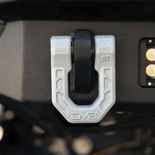 DV8 Offroad Elite Series D-Ring Shackles - Pair (Gray)-tuningsupply.com