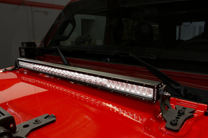 

Go Rhino 731300T - GOR731300T - Go Rhino 18-20 Jeep Wrangler JL/JLU/Gladiator JT Light Mount - 30in Single Row - Shipped in Europe - Tuningsupply.com
